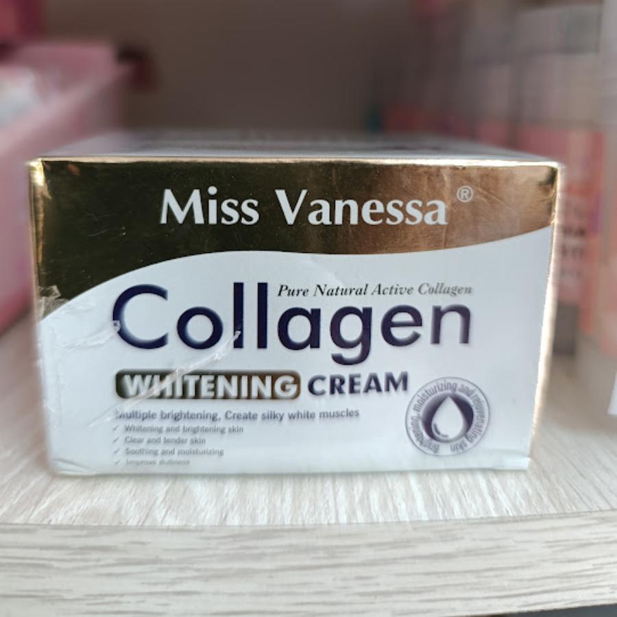 Crema Iluminadora con Colágeno Miss Vanessa – Hidratación y Tono